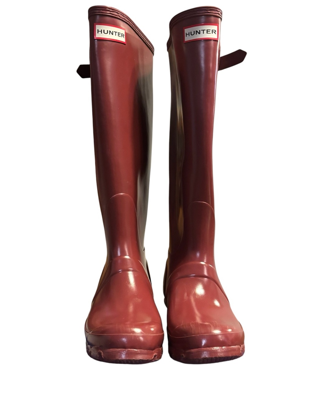 Hunter Original Tall Gloss Red/Maroon Rain Boots Women’s US 5 UK 3 EU 36